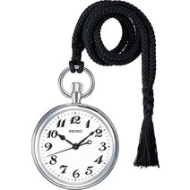 일본 세이코 [세이코] SEIKO 철도 시계 SVBR003 순정 회중 용 끈 블랙 (시계미포함)