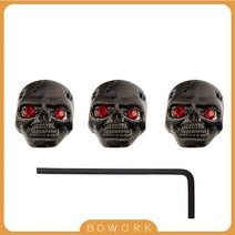3PCS 검은 해골 머리 DIY 기타 볼륨 톤 컨트롤 손잡이 일렉트릭 ST TL 교체 액세서리 버튼