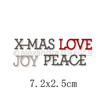 금속공예 틀 돼지 공예 금속 절단 다이 컷 다이 금형 2023 새로운 편지 시리즈 스크랩북 종이 공예 칼 금, 01 As shown, 15 F-732