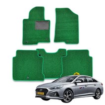 택시 전용 잔디매트 LPG 카매트 자동차매트, LF쏘나타LPG 분리형, 그레이