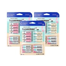 크린랩 하이퍼맥스 국산 건전지 AA 8+6 x 3개