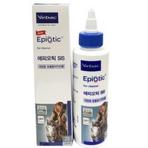 앨리house / 버박 강아지 고양이 에피오틱 귀세정제 125ml, 단일 수량