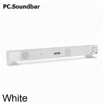 ABKO HACKER S500 AC전원 사운드바 스피커 화이트