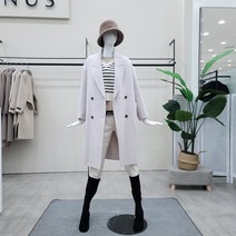 조이너스 여성 알파카 더블버튼 롱 코트 JCBW1-WCH4201