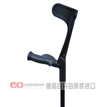 팔꿈치지팡이 지지대 목발 의료 노인 어르신 등산, 보라색 오른손