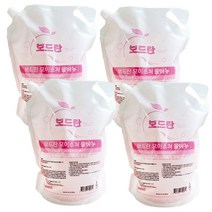 보드란 대용량 물비누 2000ml 4개 핸드워시 액상비누