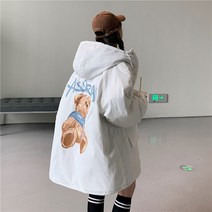 겨울 30대커플아이템 곰돌이 오버사이즈 루즈핏 점퍼