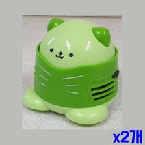 흡입력 좋은 간편 데스크 청소기 색상랜덤 x2개, 상세페이지 참조
