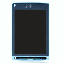 그림그리는패드 스마트 전자 칠판 lcd 액정필기판 그림판 글씨판 낙서, 05 10블루 사이즈(부분지우기)모노톤