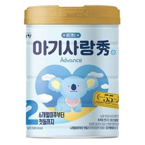 남양 아기사랑수 더 퍼스트 어드밴스 분유 2단계 750g, 1개
