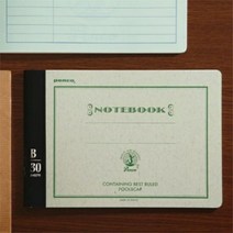 하이타이드 [penco] Foolscap Notebook B6, 선택:Black, 단품
