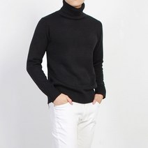 마인플로우 남성 터틀넥 목폴라티 YO무지폴라