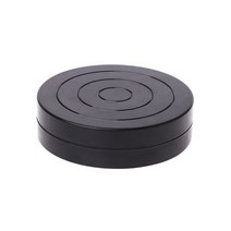손물레 돌림판 도자기 도예 턴테이블 11.5cm 플라스틱 턴테이블 도자기 점토 조각 도구 360 유연한 회전