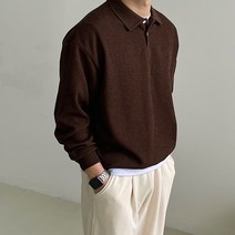 러버 단추 카라 니트 (11color)