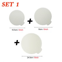 무스링 원형 사각 케익띠 하트 틀 4/6/8/10 인치 플라스틱 케이크 기본 컵케익 디저트 트레이 웨딩 생일 파