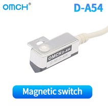 OMCH-OMCH 마그네틱 스위치 인덕터 리미트 스트로크 근접 실린더 센서 2-와이어 정상 개방 24V 12V AC/DC, 01 D-A54
