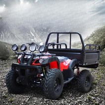 화물 ATV 4륜오토바이 농업용 짐운반 사륜바이크, 패키지 1 150CC 공냉식