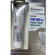 오스템 G 잇몸케어 치약 120gX2입