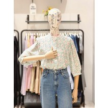 써스데이아일랜드 레이스 블라우스 T224MBL304