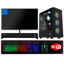 PC온스튜디오 게이밍 컴퓨터 풀세트 모니터포함 조립PC 롤 피파 오버워치2 발로란트 서든 로스트아크 배그 아이온 게임용 데스크탑, 06. RAM 16GB 변경 + HDD 1TB 추가, 풀세트 - FG05