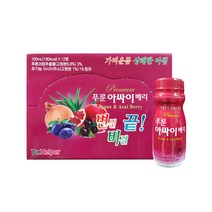 푸룬 아싸이베리 100ml 장음료, 3개