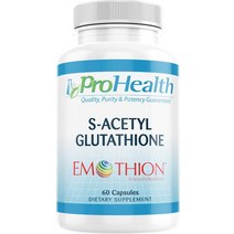 ProHealth S-아세틸 글루타치온(Emothion) (300 mg - 60 캡슐), 1개
