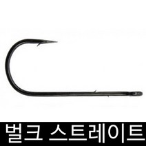 벌크 스트레이트훅 대용량 스트레이트 훅 웜훅 다운샷, 스트레이트5호 50벌크