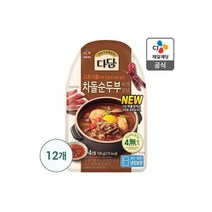 다담 차돌 순두부 찌개 양념 130g, 60개