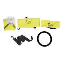 색소폰 청소 깨끗한 천 면봉 마우스 피스 음소거 5 개/세트, 한개옵션0