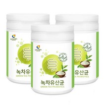 뉴트로웨이 녹차유산균230gx3통 프로바이오틱스 프락토올리고당 락토바실러스 플란타룸 김치발효 람노수스 비피덤 퍼멘텀 위대한V133 녹차추출분말, 3통, 230g