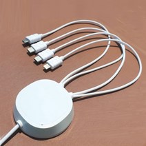 [하이셀] 팝폰 도난방지 멀티 충전기 고정용 양면 테이프 4in1 C타입 충전잭 5핀 8핀, 상세페이지 참조, 상세페이지 참조