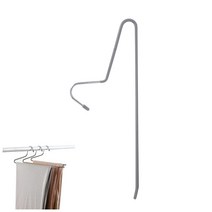 유니드잇코리아 논슬립 바지걸이 40P세트 그레이 양복옷걸이 바지집게걸이 매장옷걸이