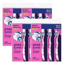 메디안 [무료배송]메디안 센서티브 은나노항균칫솔(3+1), 4세트