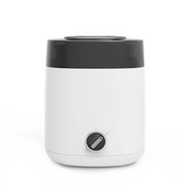 소프트 아이스크림 제조기 슬러시 만드는 기계 눈꽃빙수 메이커 자동 제빙기 diy automatic ice cream maker machine roll soft serve 가정용, 하얀, 에게