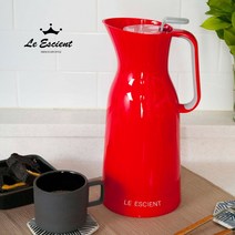 르에시앙 끌레어 보온보냉병(1L) 물병 주전자 캠핑 캠핑용물병, 레드, 1L