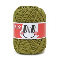 [니뜨]올리오 뜨개실(70g)(10+1) + 무료도안세트, 714_올리브