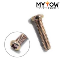 둥근머리 머신 볼트 4mm 십자 스크류 나사 PH형 피스, 쿠팡업 4X40mm
