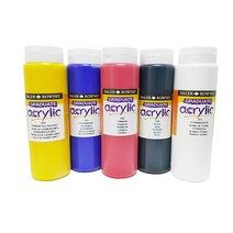 [다일러로니]Graduate 아크릴물감 500ml (색상 선택), 상세설명 참조, [6261500]375 / SapGreen