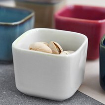 까사무띠 이태리 쎄나 컬렉션 - 사각접시 5.5cm 5color, 그레이, 1개