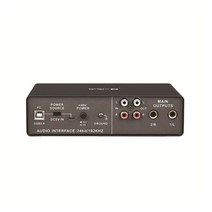 Q-24 USB 인터페이스 (24Bit/192Khz)+ 48V 팬텀 전원 공급 장치, 없음
