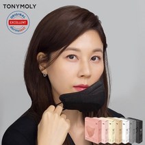[토니모리]김하늘 마스크 토니모리 스킨케어 누디마스크 10매입, 블랙-M사이즈