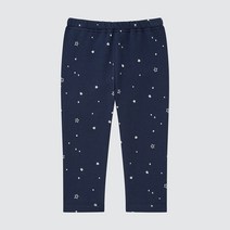 유니클로 가을 겨울 유아 폴라 플리스 레깅스 웜 플리스 레깅스 440727(70-120cm)
