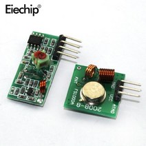 1 쌍 315/433Mh RF 송신기 및 수신기 모듈 링크 키트Arduino /ARM/MCU WL diy 315/433mhz 무선 DIY 스타터 키트 호환, 433mhz