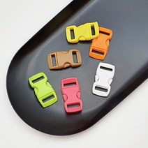 칼라 플라스틱 버클 10mm 가방버클 웨빙부자재 가방부자재 가방벨트 DIY