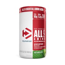 Dymatize Nutrition 다이마타이즈 ALL9AMINO 450G 그린애플 비타민B12 판토텐산 시아노코발라민 나이아신아마이드 티아민 아스코르빈산 류신 이소류신 발린