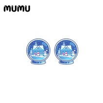 트리 워터볼 스노우볼 제작 스노우글로브 2021 동물 스터드 귀걸이와 새로운 스노글로브, 2