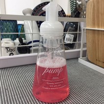 버블 펌프 세제 클렌징 공병 용기 시럽통 샘플병 빈병