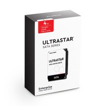 [hddraidpci] WD Ultrastar DC HC310 패키지 HDD, HUS726T4TALA6L4, 4TB