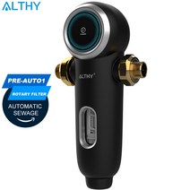 공냉식칠러 냉각기 ALTHY PRE-AUTO1 자동 플러싱 역세 스핀 다운 침전물 물 중앙 전체 집 정수기 시스템, 1.Host and Filter