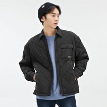 체이스플러스 남성 가볍고 모던한 다이아퀼팅 셔츠형 자켓-AFRK1102C